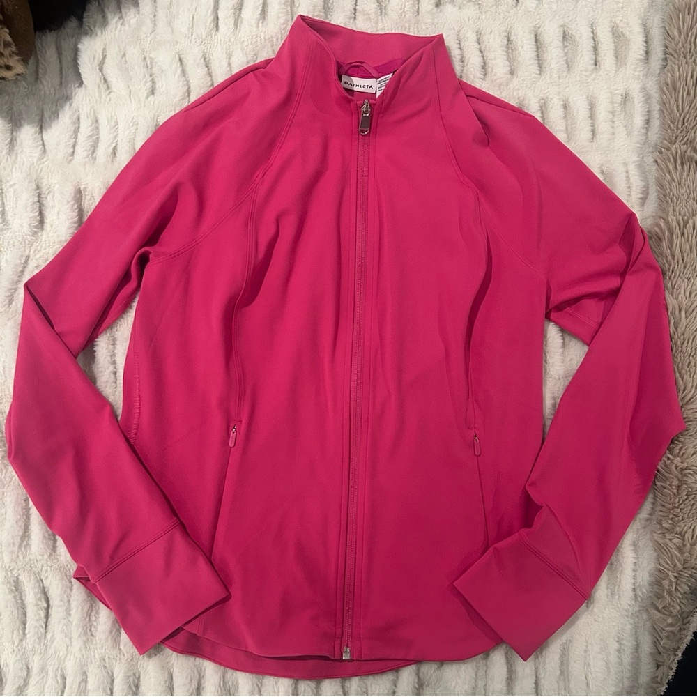 Athleta Pink Jacket Lightweight Performance - image 1